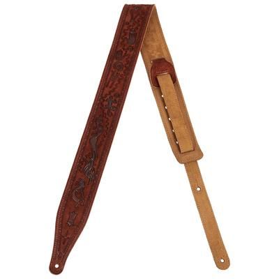 "Levys Brown Kokopelli Strap 2,5""