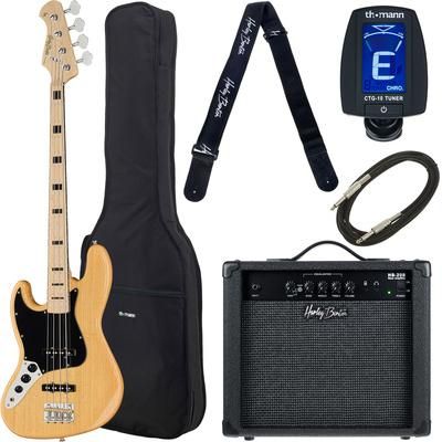 Harley Benton JB-75LH NA Vintage Seri Bundle