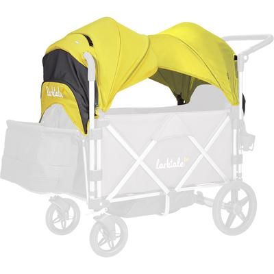Larktale Caravan Stroller Wagon Canopy Set of 2 - Clovelly Yellow