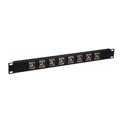 TecNec My Custom Shop 8-Point 12G-SDI Feed-Through BNC Patch Panel (1-RU) 8XUHD-BNCR