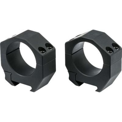 Vortex Precision Matched Rifle Scope Rings 34 mm Tube Med Plus Black 1.1in 2.8oz PMR-34-1.1