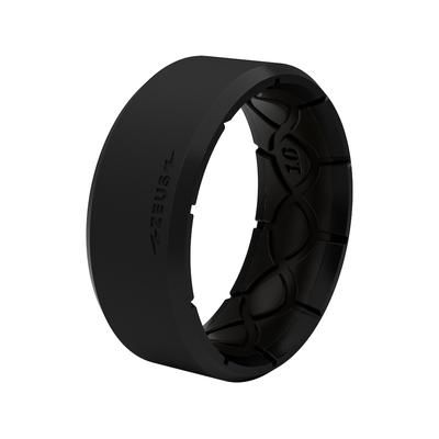 Groove Life Men's Zeus EDGE Ring Silicone, Midnight Black/Black SKU - 872288