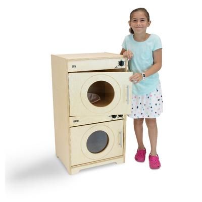 Contemporary Washer/Dryer: Natural Doors - Whitney Brothers WB6450N
