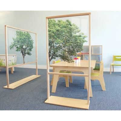 Nature View Floor Standing Partition 25W - Whitney Brothers WB0537