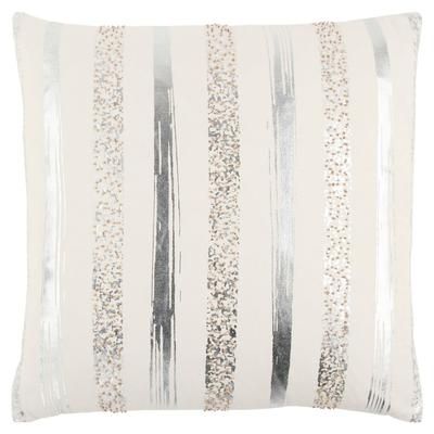 " 20" x 20" Down Filled Pillow - Rizzy Home DFPT13304IVSV2020"