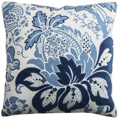 " 18" x 18" Pillow Cover - Rizzy Home COVT09780BL001818"
