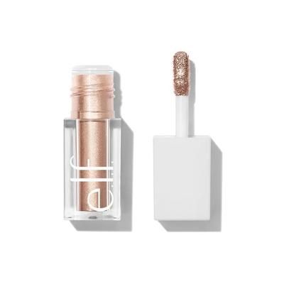 e.l.f. Cosmetics Liquid Metallic Eyeshadow In Moon - Vegan and Cruelty-Free Makeup