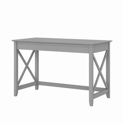 Bush Furniture Key West 48W Writing Desk in Cape Cod Gray - Bush Furniture KWD148CG-03