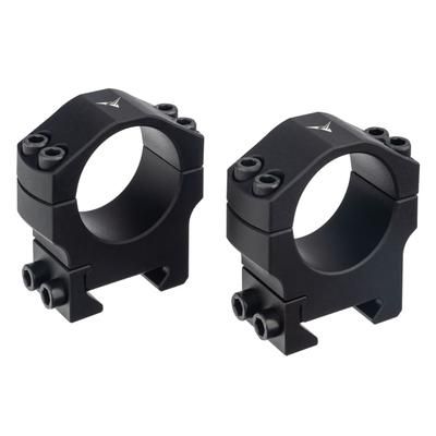 TRYBE Optics Advanced Scope Rings 30mm Medium Black TROHERNG30M