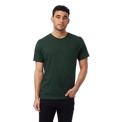 Alternative AA1070 Go-To T-Shirt in Varsity Green size Medium | Ringspun Cotton 1070