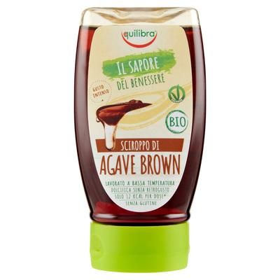 Equilibra® Sciroppo di Agave Brown Biologico 350 g