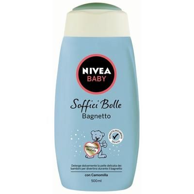 NIVEA - NIVEA BAGNETTO SOFFICI BOLLE Crema e olio neonato 500 ml unisex