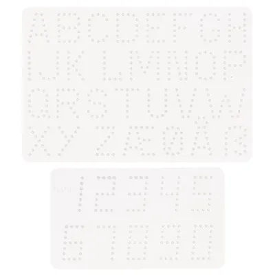 Hama Plaques à bâtonnets "lettres et chiffres"