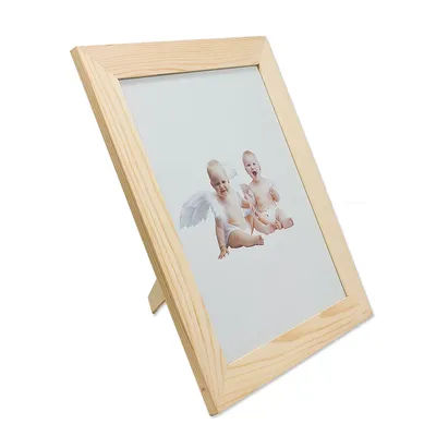 Cadre photo en bois, 25 x 30 x 1 cm
