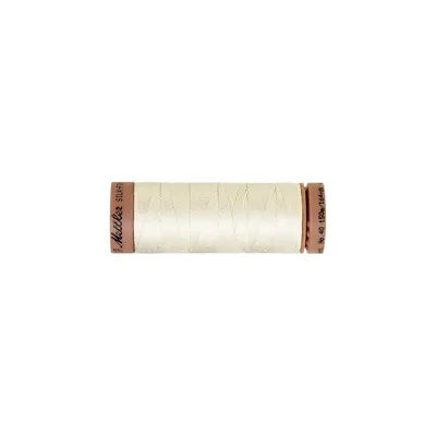 Mettler Silk Finish Cotton - Fil pour machine à coudre, écru, grosseur 40, 150 m