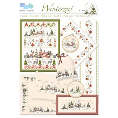 buttinette Grilles de broderie "saison hivernale"