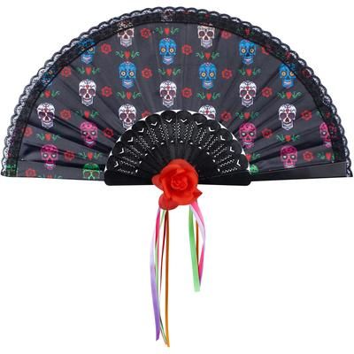 Éventail "La Catrina"