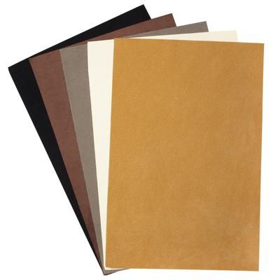 Paquet de coupons de tissu suédine