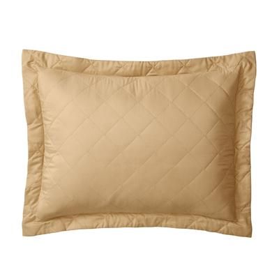 BH Studio Reversible Quilted Sham by BH Studio in Taupe Ivory (Size KING) Pillow