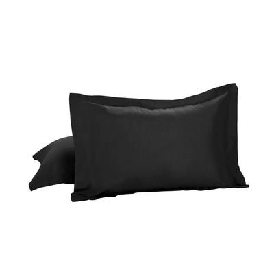 Bed Maker's Tailored Pillow Sham 2-Pack, Standard by Levinsohn Textiles in Black (Size STANDARD)