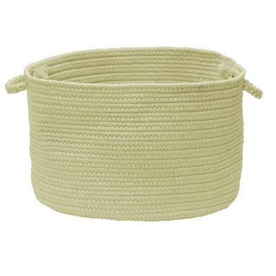 Boca Raton Basket by Colonial Mills in Celery (Size 18X18X12)