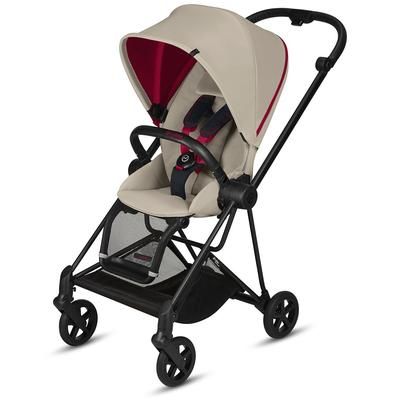 Cybex Mios Stroller + Aton M Infant Car Seat Travel System Bundle - Ferrari Silver Grey / Ferrari Re
