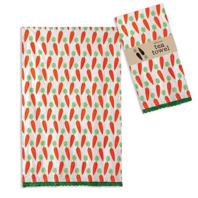 Carrots Tea Towel - Box of 4 - CTW Home Collection 780226