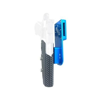 Black Scorpion Outdoor Gear 1911 4.25in Pro Heavy Duty Competition Holster Left Hand Blue Shell / Black HCD3-USPSABS-19114BKLH