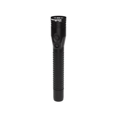 Nightstick Duty Size Dual-Light Rechargeable 650 Lumen Metal LED Flashlight w/Tail Cap Magnet AC/DC Charger Battery Black NSR-9940XL