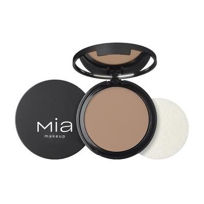 Mia Make Up - POWDER FOUNDATION UP Fondotinta 7 g Marrone chiaro female