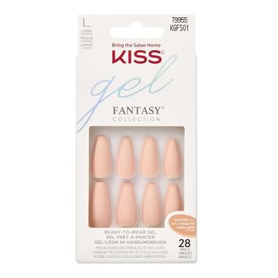 Kiss - Gel Sculpted Unghie finte 32 g Nude unisex