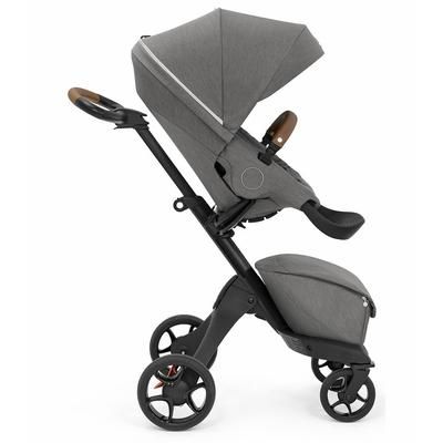 Stokke Xplory X + Stokke Pipa Travel System Bundle - Modern Grey / Black Melange