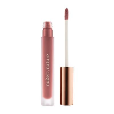 Nude By Nature - Satin Liquid Lipstick Rossetti 3.75 ml Oro rosa unisex