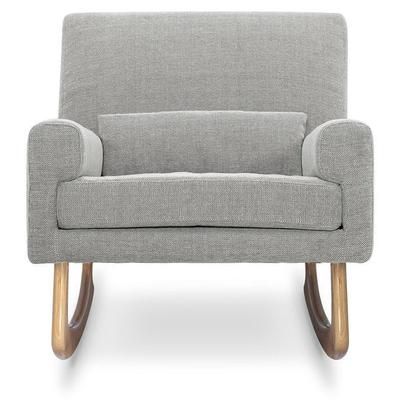 Babyletto Sleepytime Rocker - Light Grey Weave / Light Legs