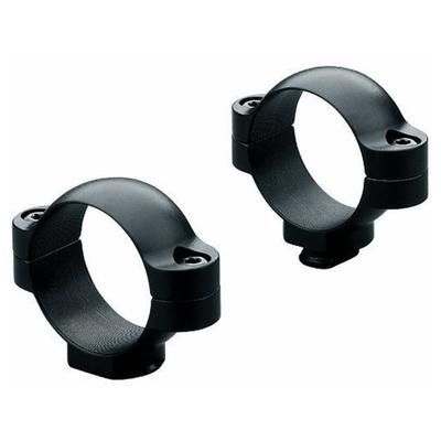 Leupold Standard Rifle Scope Ring 1in Medium Matte Black 49901