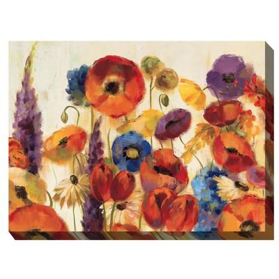 PIZAZZ OUTDOOR ART 40X30 by West of the Wind in Multi