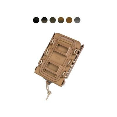 G-Code Soft Shell Scorpion Rifle R1 Molle Clips Ambidextrious Green On Tan SS-R1-R1-GNTN