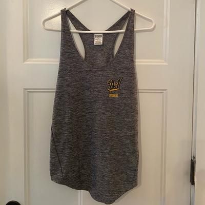 Pink Victoria's Secret Tops | Brewers Tank Top Pink | Color: Gray | Size: S