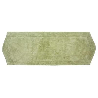 Waterford Bath Rug Collection by Home Weavers Inc in Green (Size 22" X 60")
