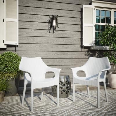 Carina Weatherproof Chair, Set of 2 - Strata Furniture LCW4