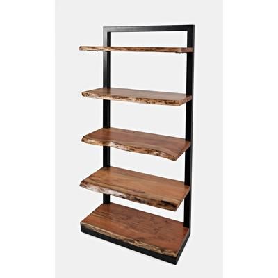 Nature's Edge Solid Acacia 5 Shelf Bookcase - Jofran 1986-35