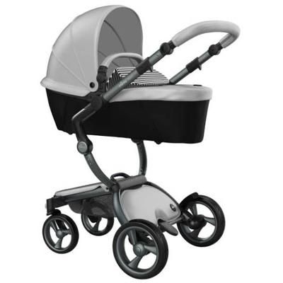 Mima Xari 4G Complete Stroller Bundle - Graphite Grey / Argento / Black & White