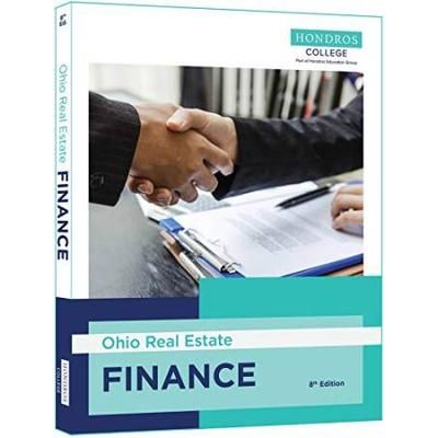 Ohio Real Estate Finance, 8th Ed.