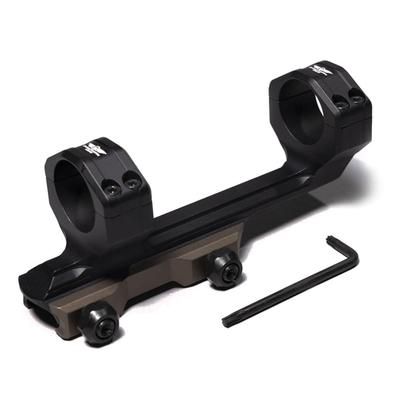 Christensen Arms Cantilever Scope Rings 0 MOA Black/Burnt Bronze 1in 810-00043-00