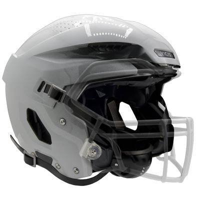 VICIS Zero2 Trench Adult Football Helmet Metallic Silver