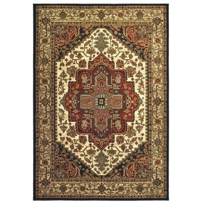 Laurel Indoor Area Rug in Black/ Multi - Oriental Weavers L5100C200280IN