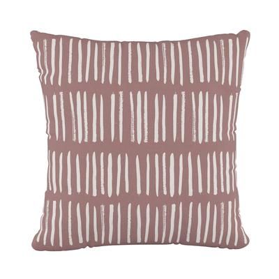 18" Decorative Pillow by Skyline Furniture in Dusty Pink