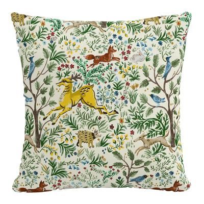 22" Outdoor Pillow by Skyline Furniture in Strawberry