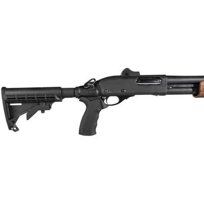 Mesa Tactical LEO Gen II Tele Stock Kit for Rem 870 12-GA only Black 91160