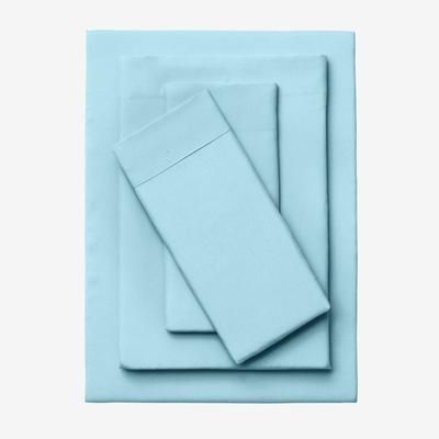BH Studio Solid Microfiber Sheet Set by BH Studio in Light Aqua (Size FULL)